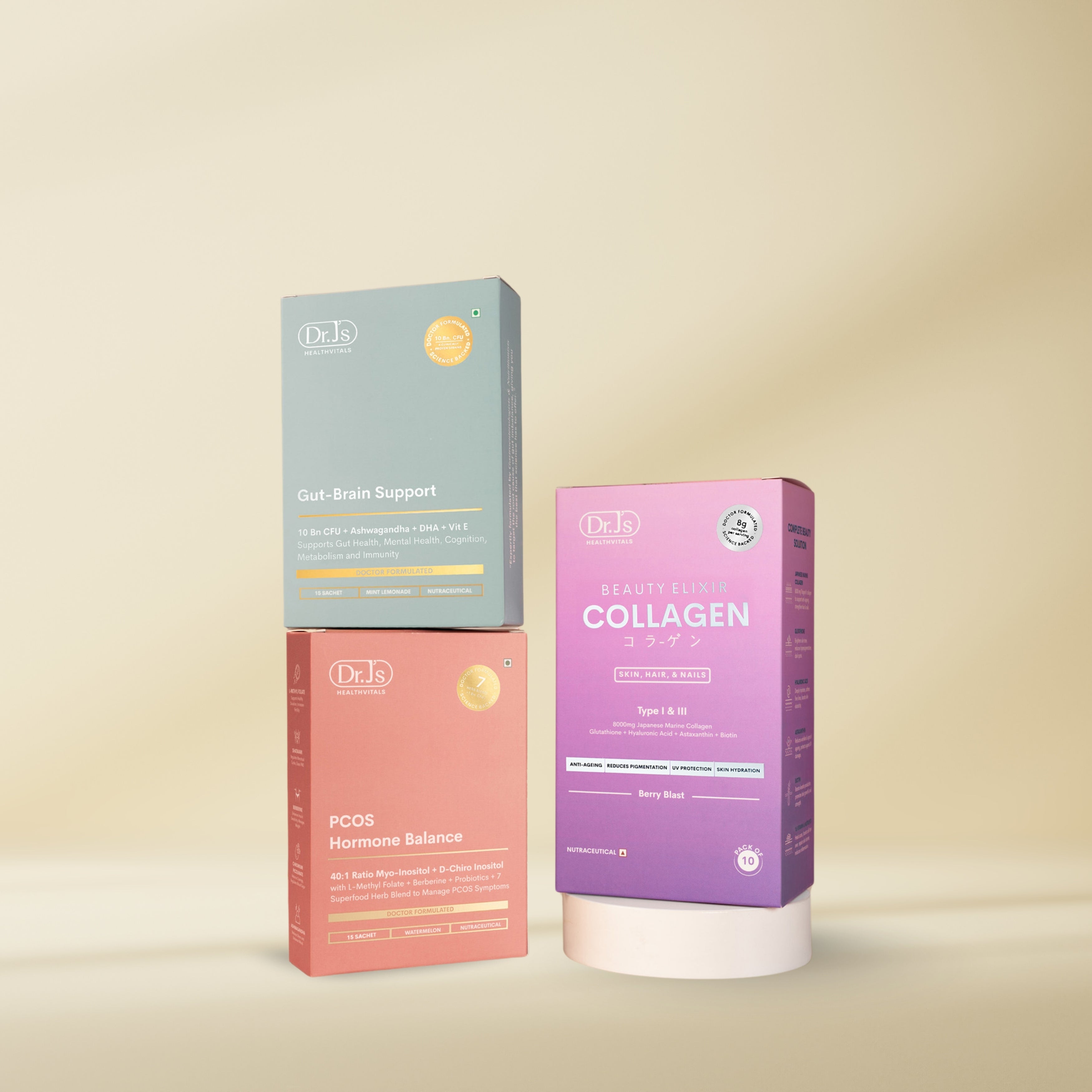 Dr. J's HealthVitals – Complete Wellness | Trial Packs